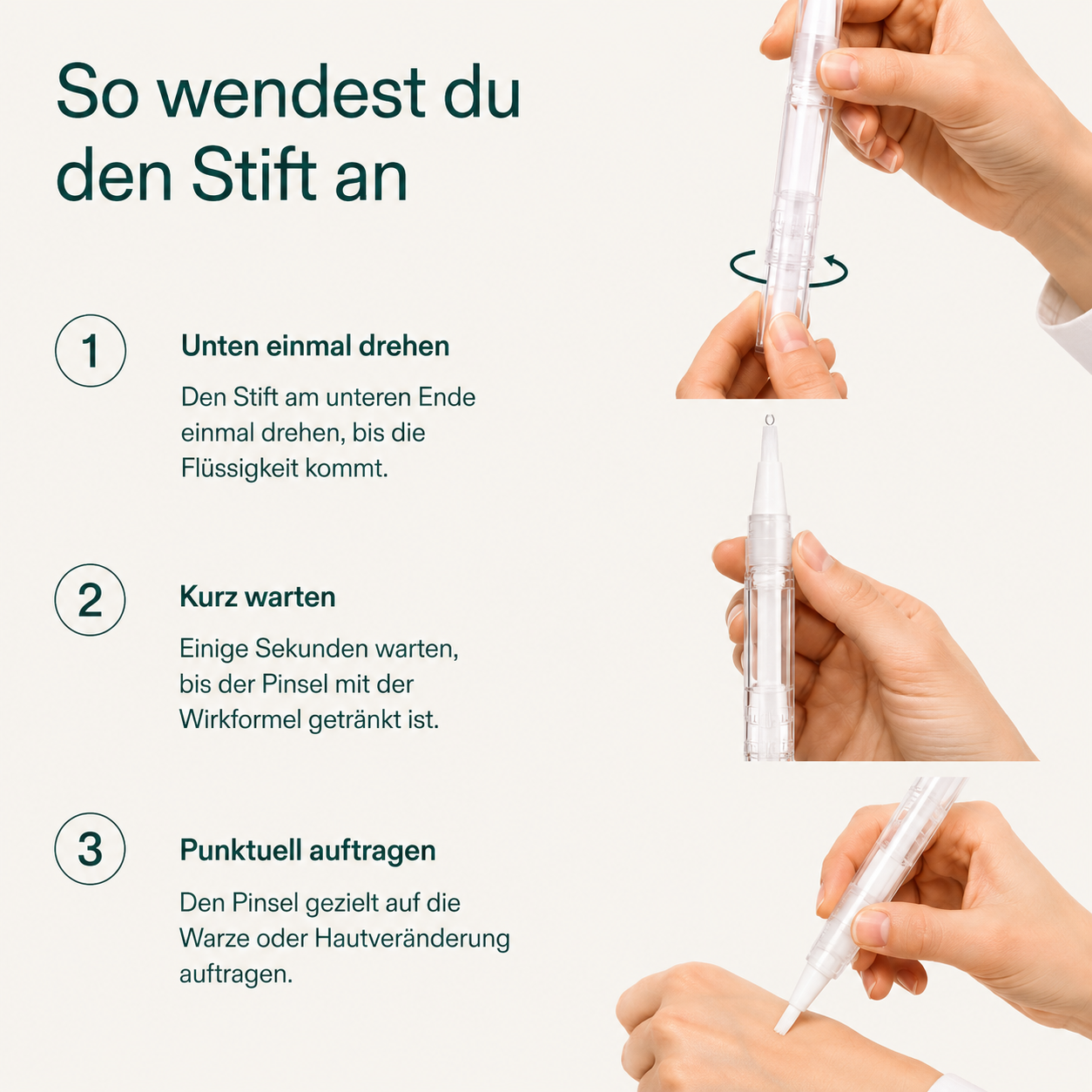 Dermogena Warzenpflegestift